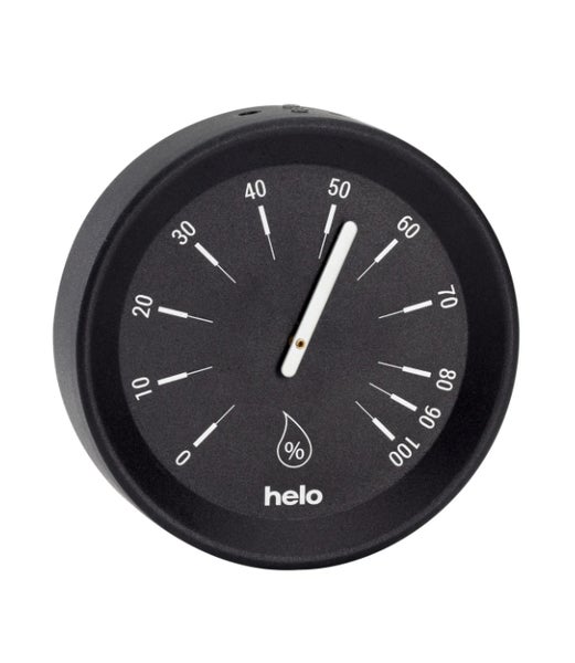Helo Brilliant bastuhygrometer Mattsvart
