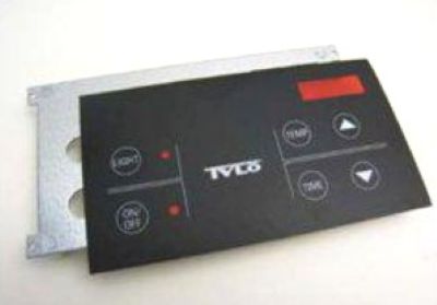 Tyl&ouml; Frontpl&aring;t med Svart Overlay f&ouml;r CC50 Man&ouml;verpanel, 96000102