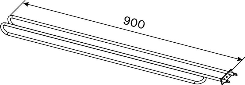 Harvia Motst&aring;nd Hidden Heater HH9 1500W SPZHH-180