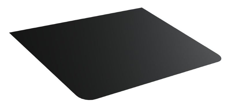 Harvia Frontpl&aring;t/Gnistskydd WL250 Svart framf&ouml;r bastuugn eller eldstaden, 600 x 470 mm