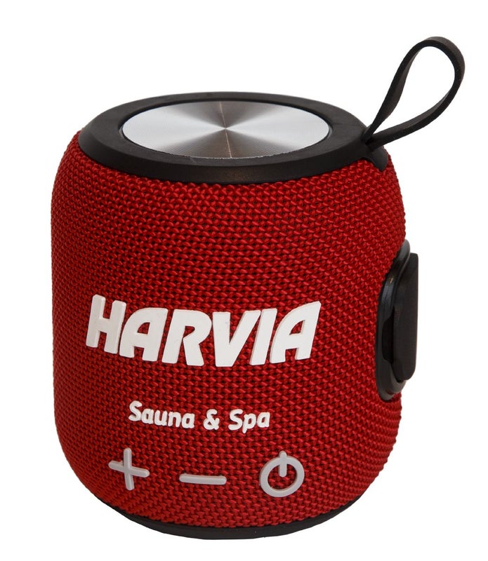 Harvia Bluetooth bastuh&ouml;gtalare vattent&auml;t r&ouml;d SAC80500