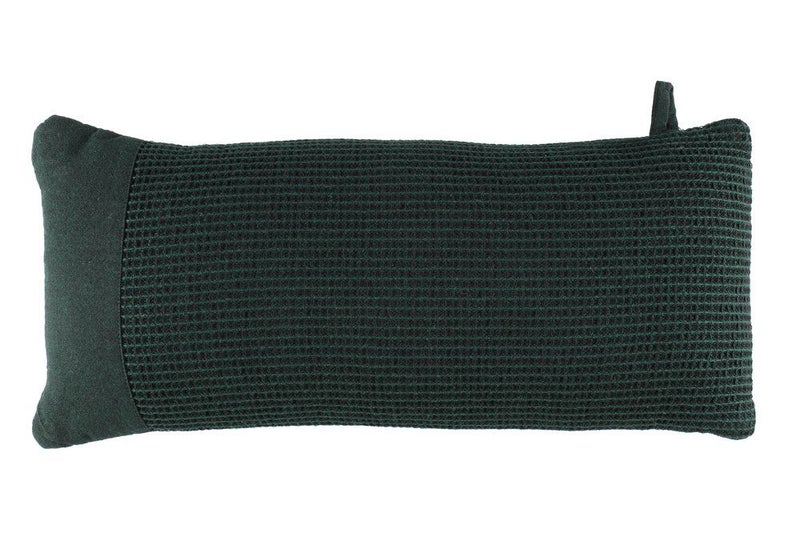 Rento kenno bastukudde 50x22 cm, svart/m&ouml;rkgr&ouml;n